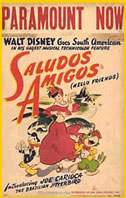 Afiche promocional para Saludos Amigos (1949)